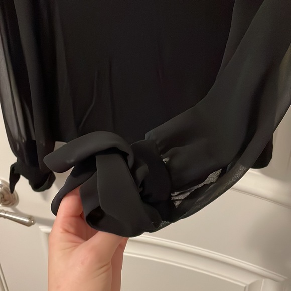 ๐ค HIGHLINE blouse with sheer long sleeves ๐ - Picture 3 of 3